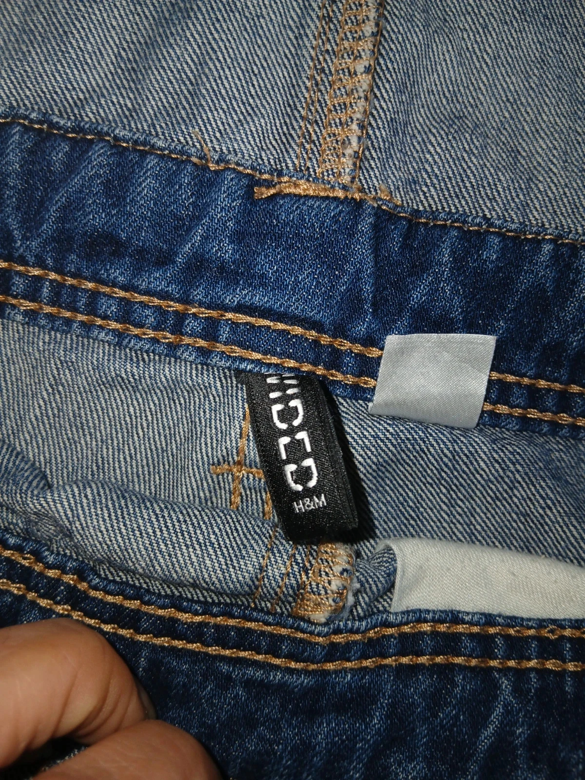 Overol corto de mezclilla H&M Divided - Efecto desgastado – photo 5